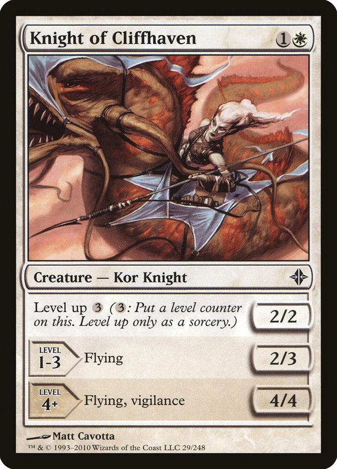 Knight of Cliffhaven [Rise of the Eldrazi] | Boutique FDB TCG