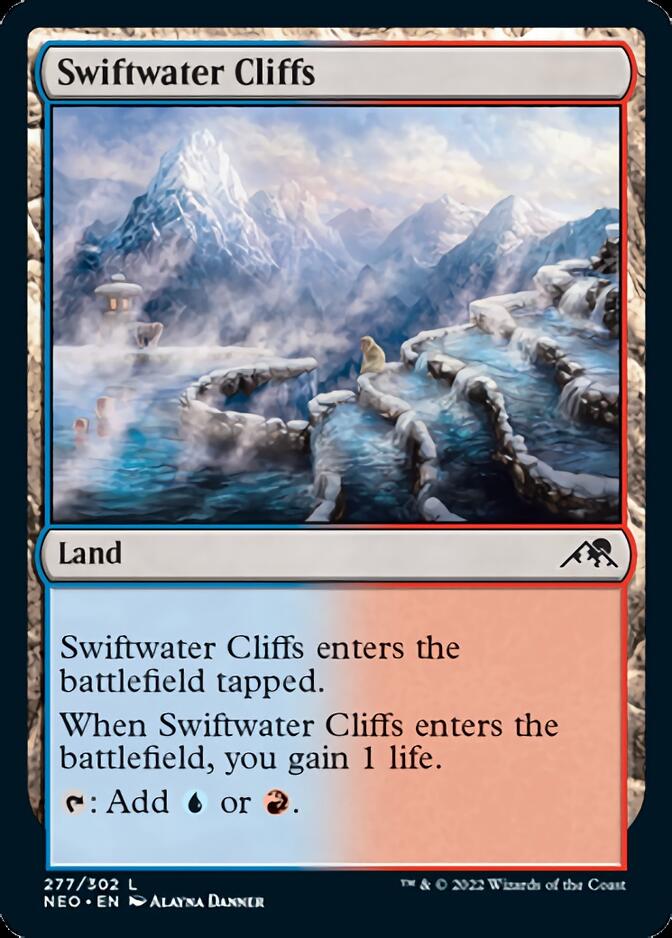 Swiftwater Cliffs [Kamigawa: Neon Dynasty] | Boutique FDB TCG