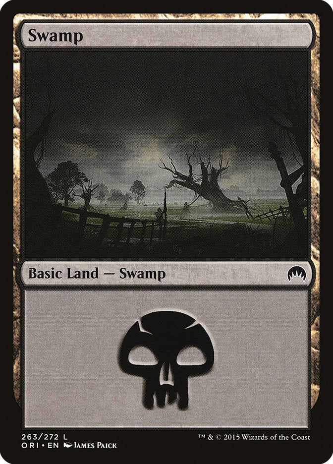 Swamp (263) [Magic Origins] | Boutique FDB TCG