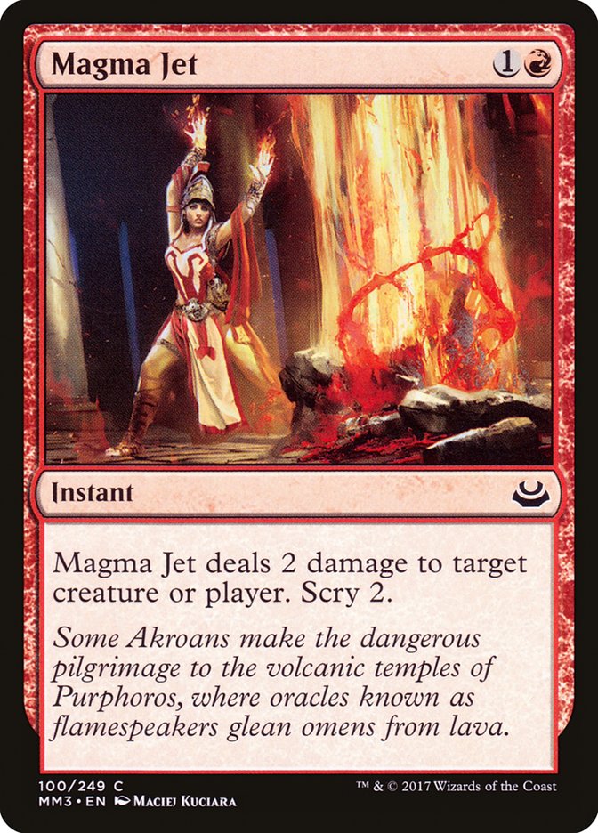 Magma Jet [Modern Masters 2017] | Boutique FDB TCG