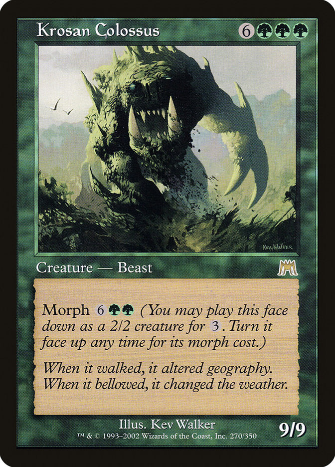 Krosan Colossus [Onslaught] | Boutique FDB TCG
