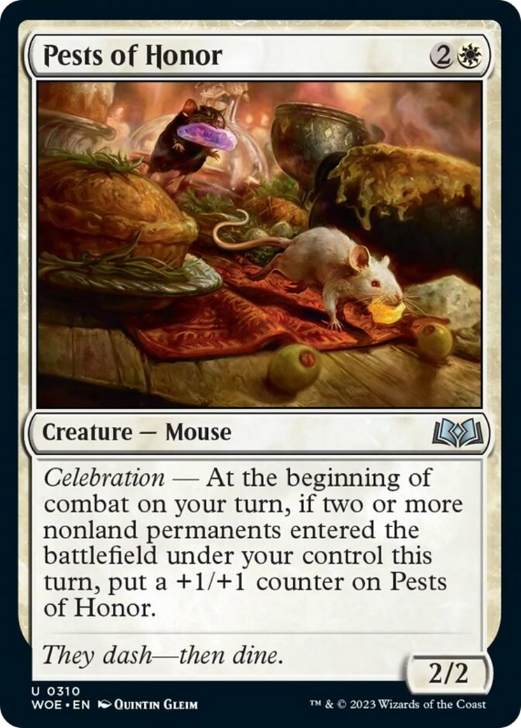 Pests of Honor [Wilds of Eldraine] | Boutique FDB TCG