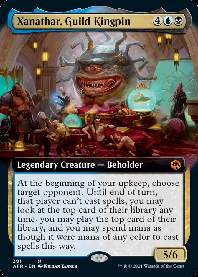 Xanathar, Guild Kingpin (Extended Art) [Dungeons & Dragons: Adventures in the Forgotten Realms] | Boutique FDB TCG