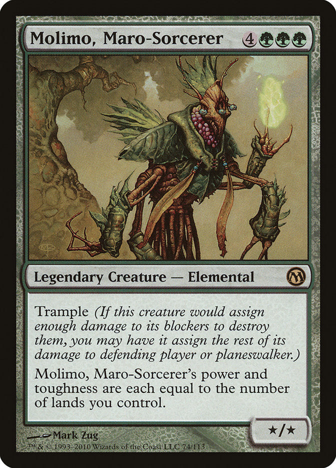 Molimo, Maro-Sorcerer [Duels of the Planeswalkers] | Boutique FDB TCG