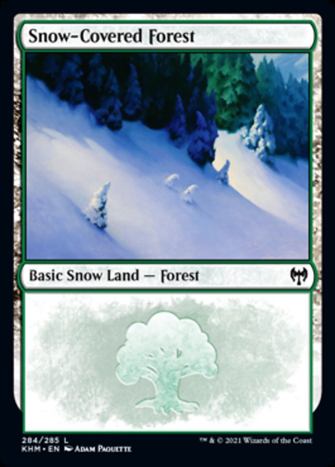 Snow-Covered Forest (284) [Kaldheim] | Boutique FDB TCG