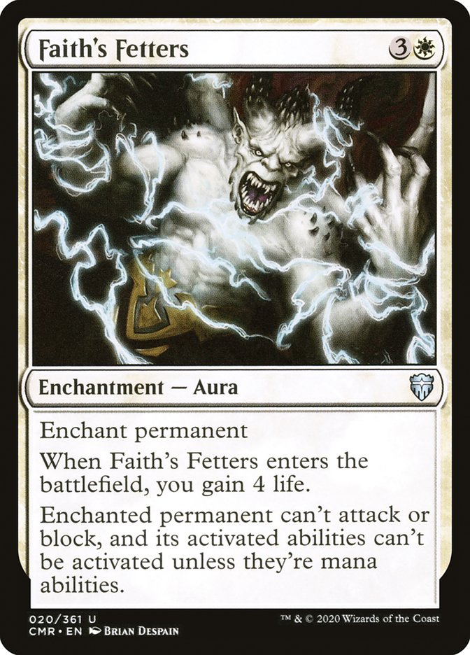 Faith's Fetters [Commander Legends] | Boutique FDB TCG