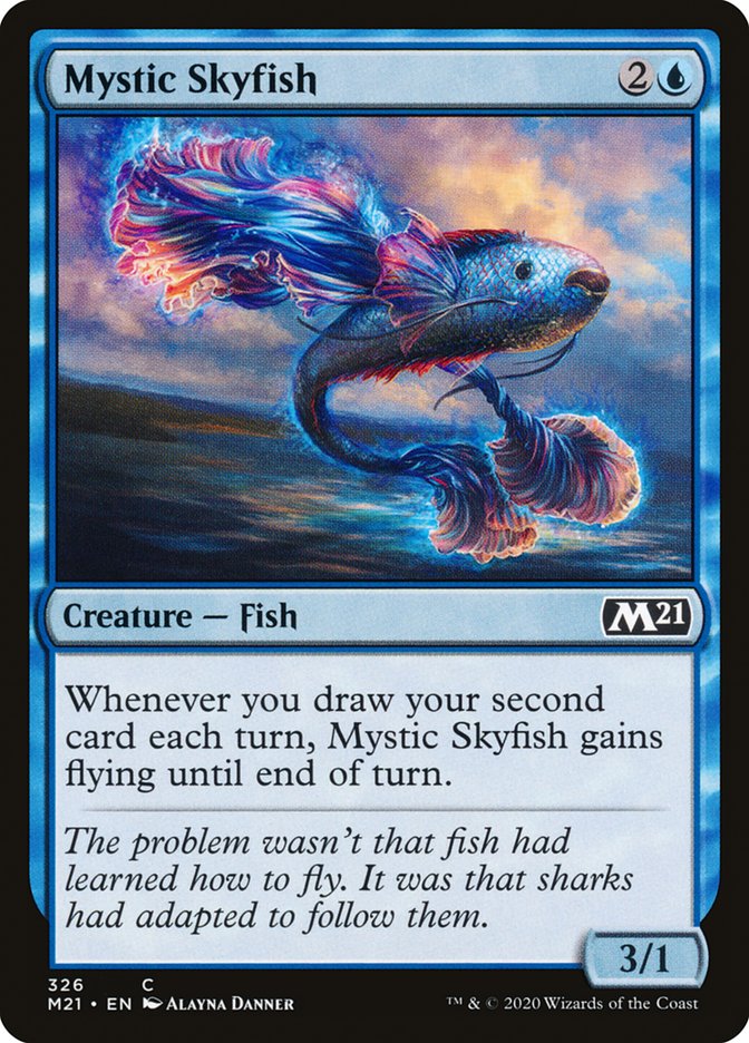 Mystic Skyfish [Core Set 2021] | Boutique FDB TCG
