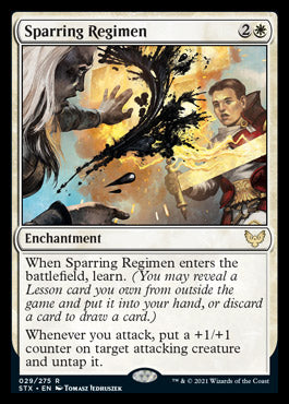 Sparring Regimen [Strixhaven: School of Mages] | Boutique FDB TCG