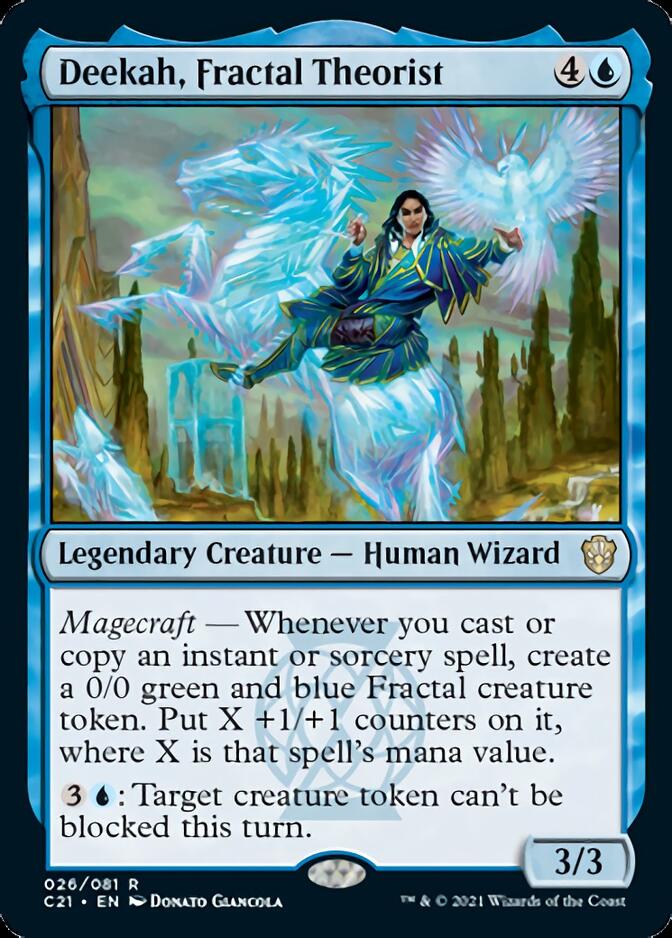 Deekah, Fractal Theorist [Commander 2021] | Boutique FDB TCG