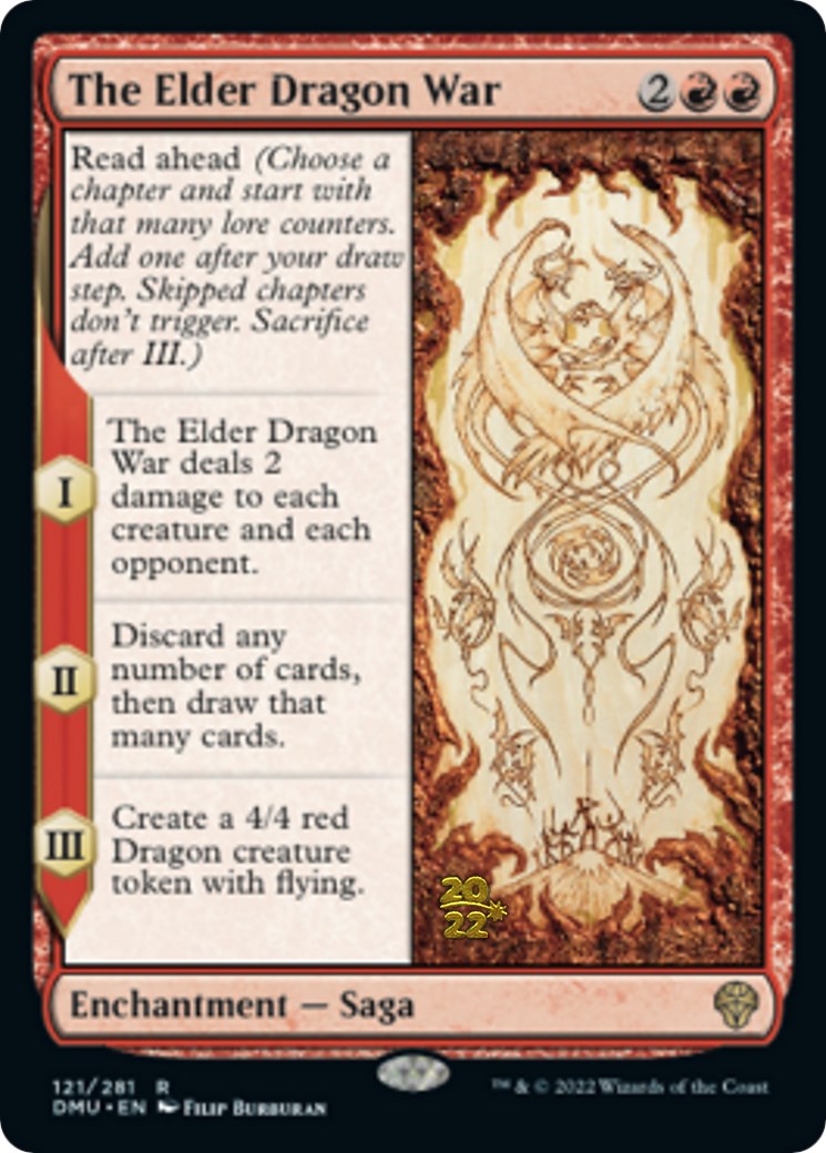 The Elder Dragon War [Dominaria United Prerelease Promos] | Boutique FDB TCG