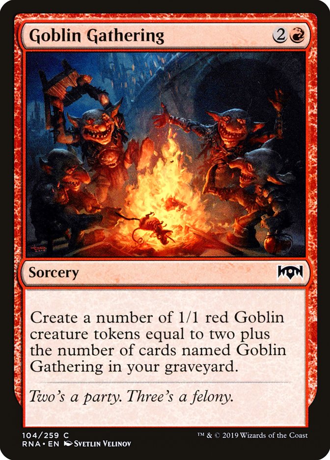 Goblin Gathering [Ravnica Allegiance] | Boutique FDB TCG