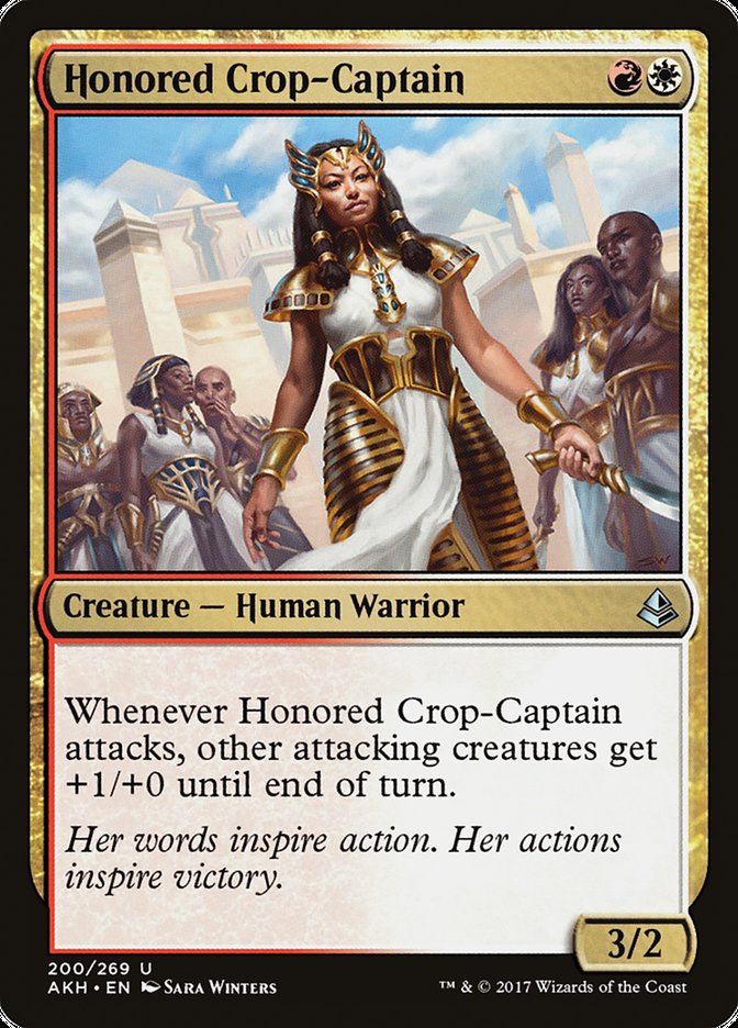 Honored Crop-Captain [Amonkhet] | Boutique FDB TCG