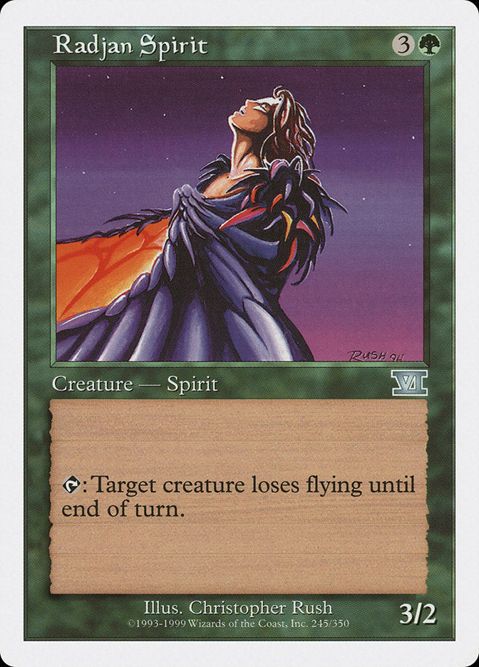 Radjan Spirit [Classic Sixth Edition] | Boutique FDB TCG