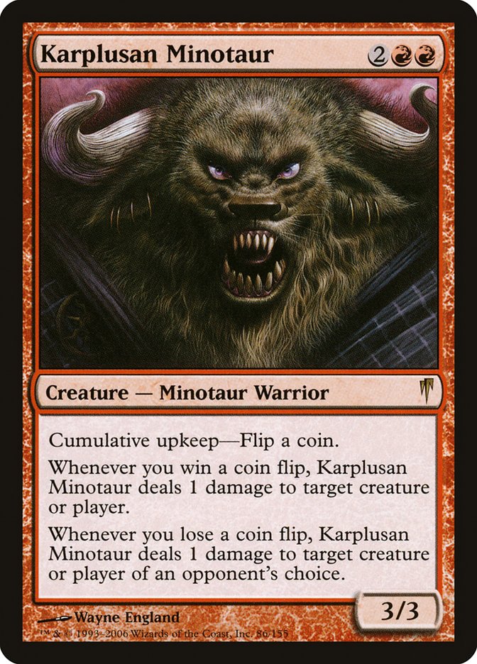 Karplusan Minotaur [Coldsnap] | Boutique FDB TCG