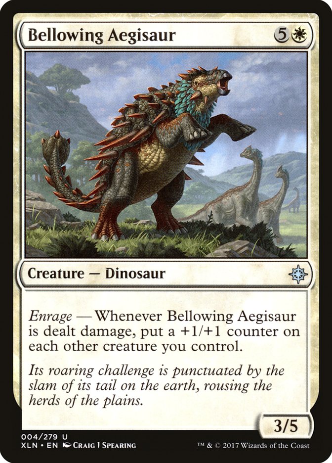 Bellowing Aegisaur [Ixalan] | Boutique FDB TCG