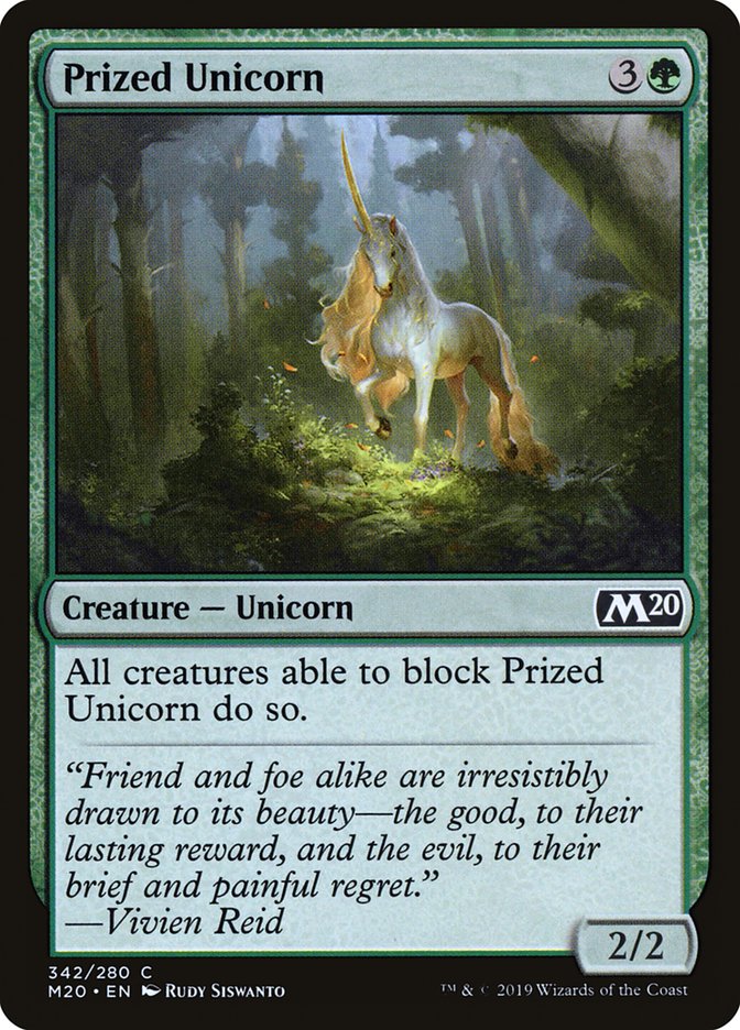 Prized Unicorn [Core Set 2020] | Boutique FDB TCG