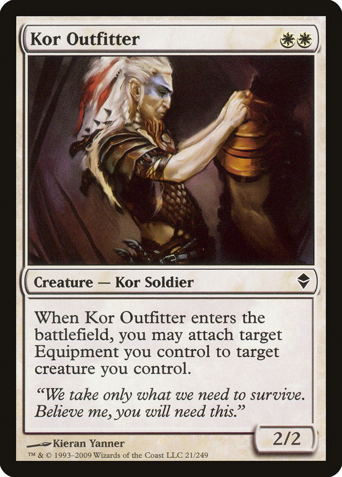 Kor Outfitter [Zendikar] | Boutique FDB TCG