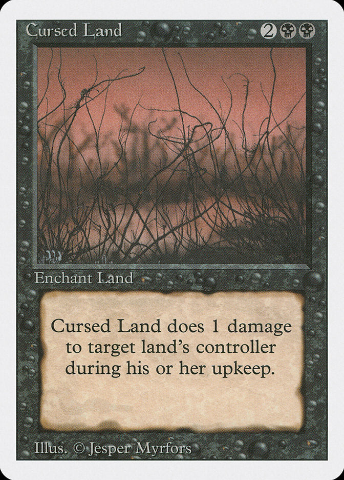 Cursed Land [Revised Edition] | Boutique FDB TCG