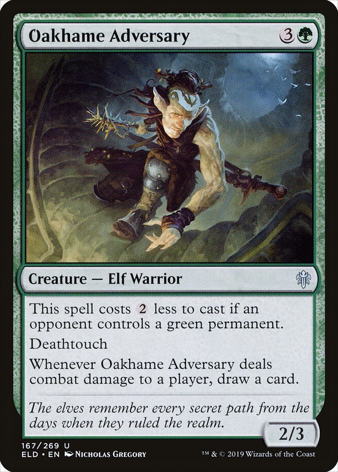 Oakhame Adversary [Throne of Eldraine] | Boutique FDB TCG