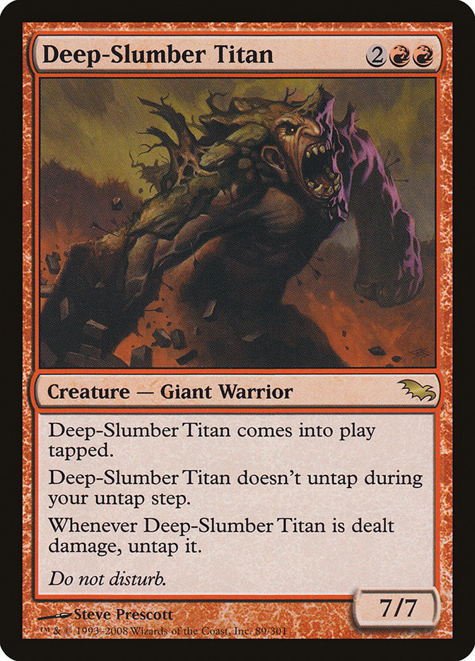 Deep-Slumber Titan [Shadowmoor] | Boutique FDB TCG