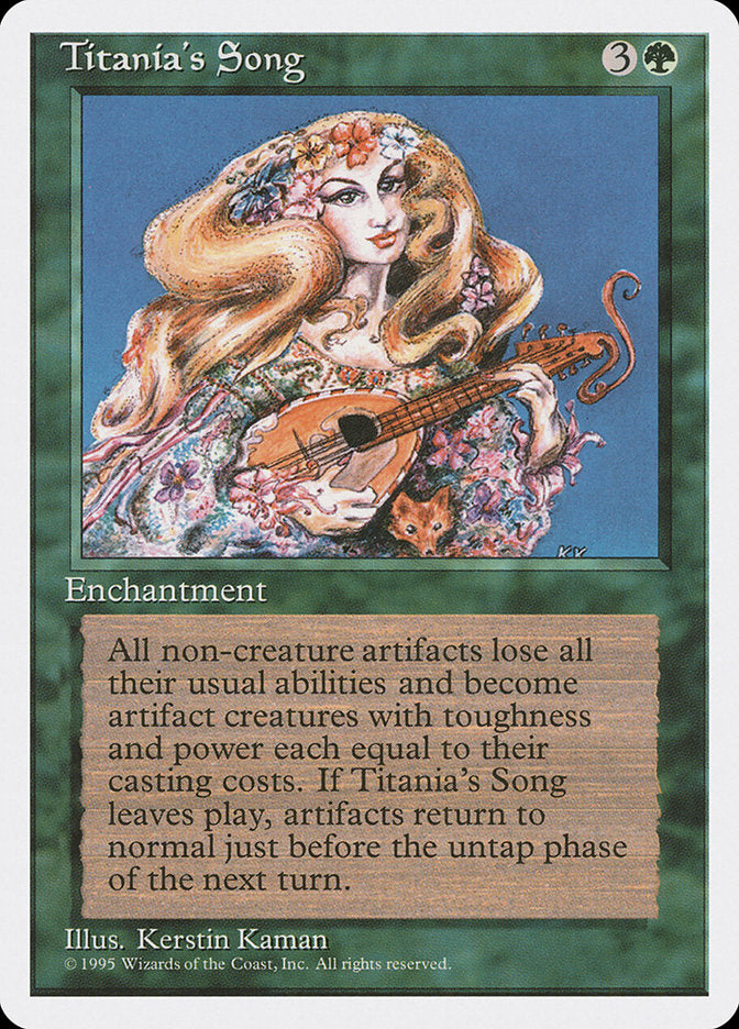 Titania's Song [Fourth Edition] | Boutique FDB TCG