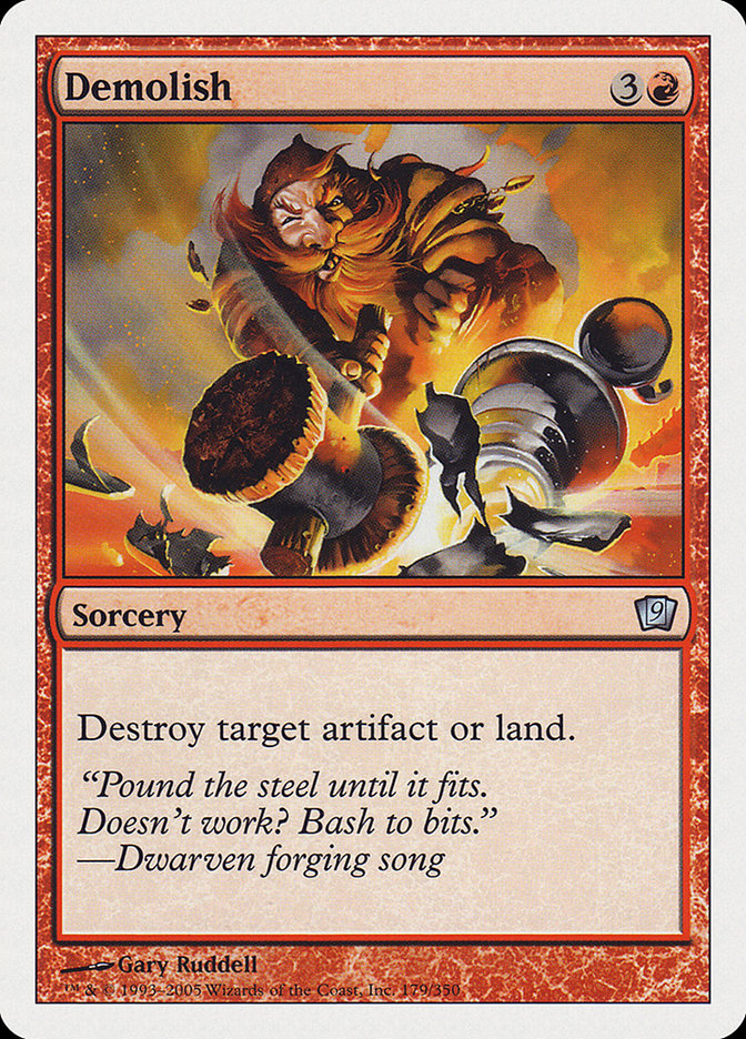 Demolish [Ninth Edition] | Boutique FDB TCG