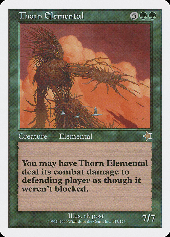 Thorn Elemental [Starter 1999] | Boutique FDB TCG