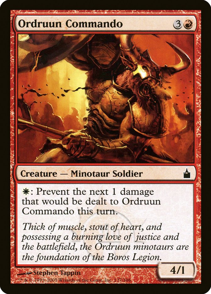 Ordruun Commando [Ravnica: City of Guilds] | Boutique FDB TCG