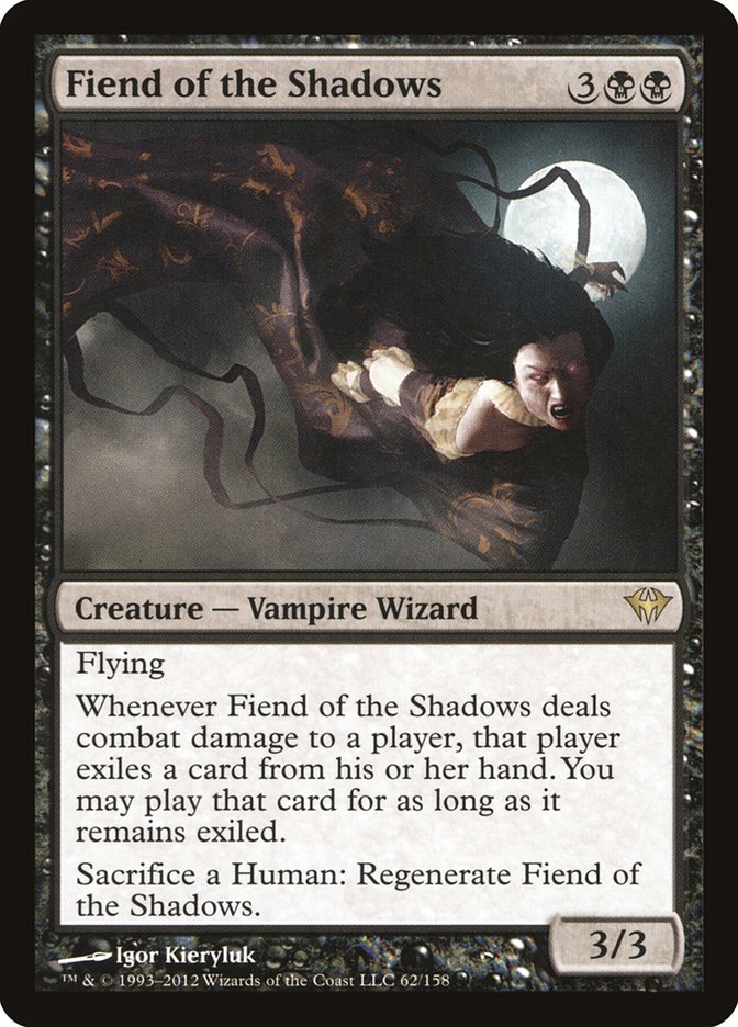 Fiend of the Shadows [Dark Ascension] | Boutique FDB TCG