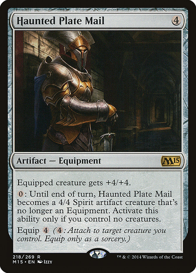 Haunted Plate Mail [Magic 2015] | Boutique FDB TCG