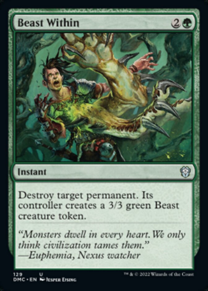 Beast Within [Dominaria United Commander] | Boutique FDB TCG