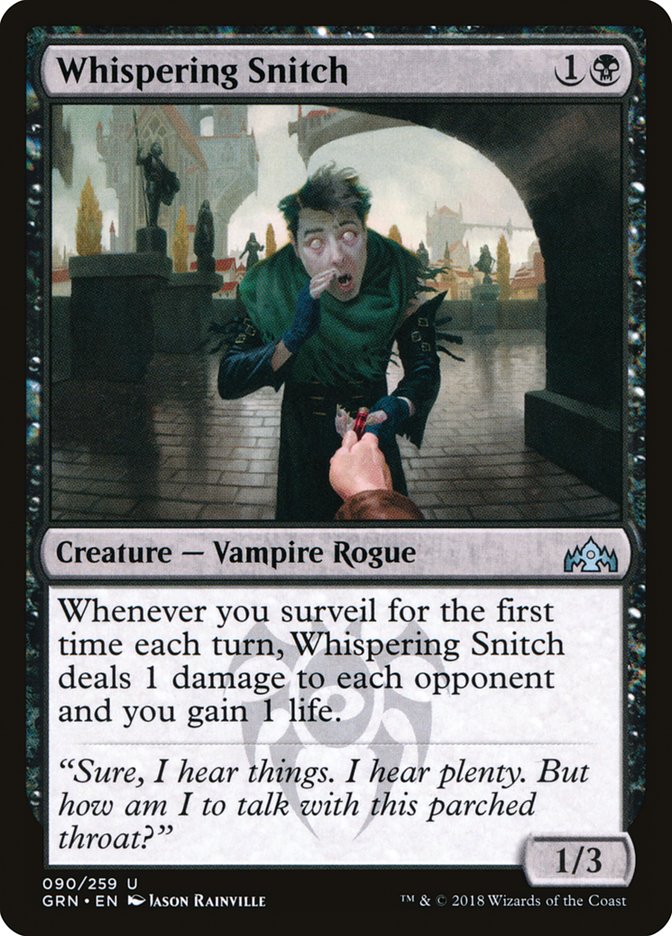 Whispering Snitch [Guilds of Ravnica] | Boutique FDB TCG