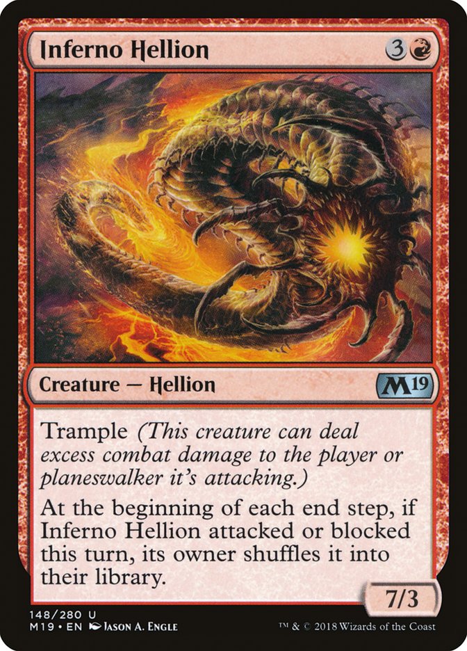 Inferno Hellion [Core Set 2019] | Boutique FDB TCG