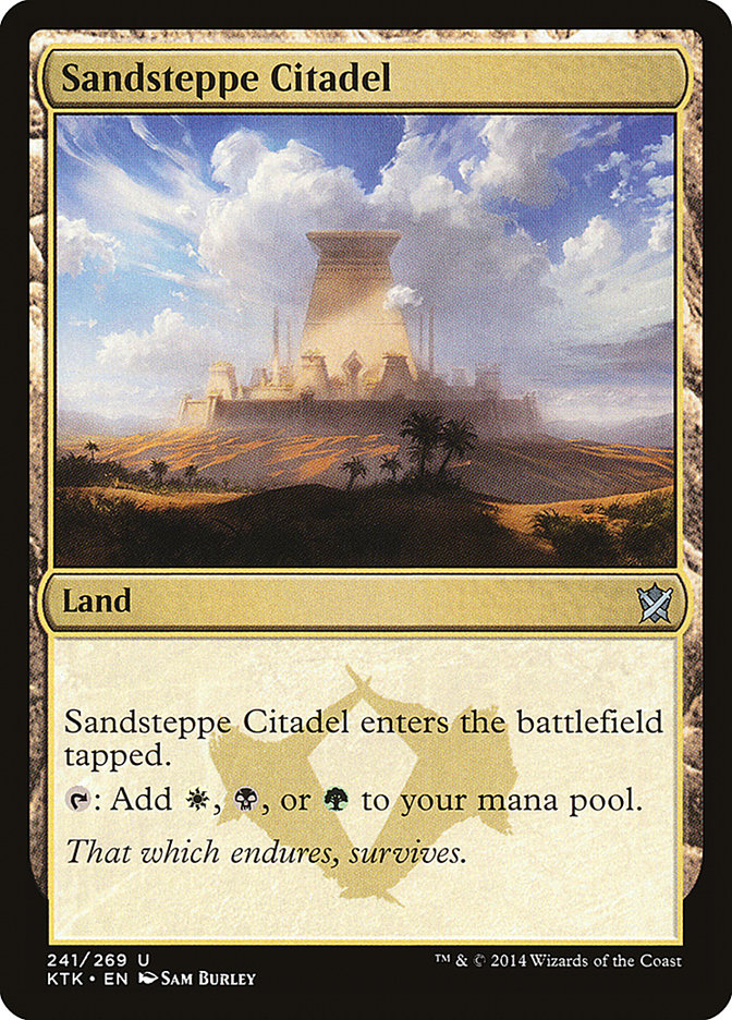 Sandsteppe Citadel [Khans of Tarkir] | Boutique FDB TCG