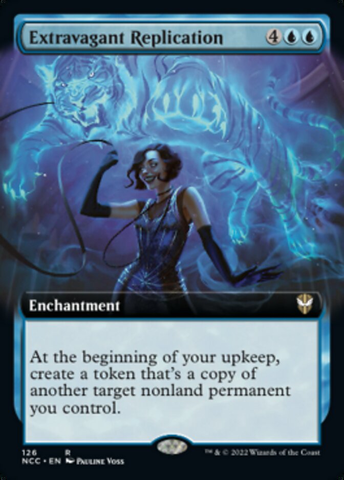 Extravagant Replication (Extended Art) [Streets of New Capenna Commander] | Boutique FDB TCG