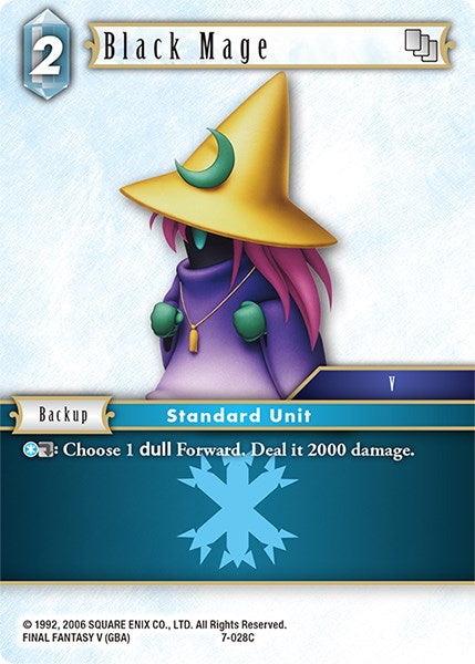 Black Mage [Opus VII] | Boutique FDB TCG