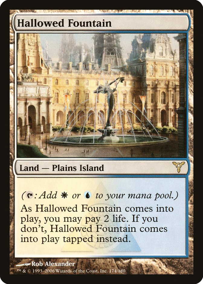 Hallowed Fountain [Dissension] | Boutique FDB TCG