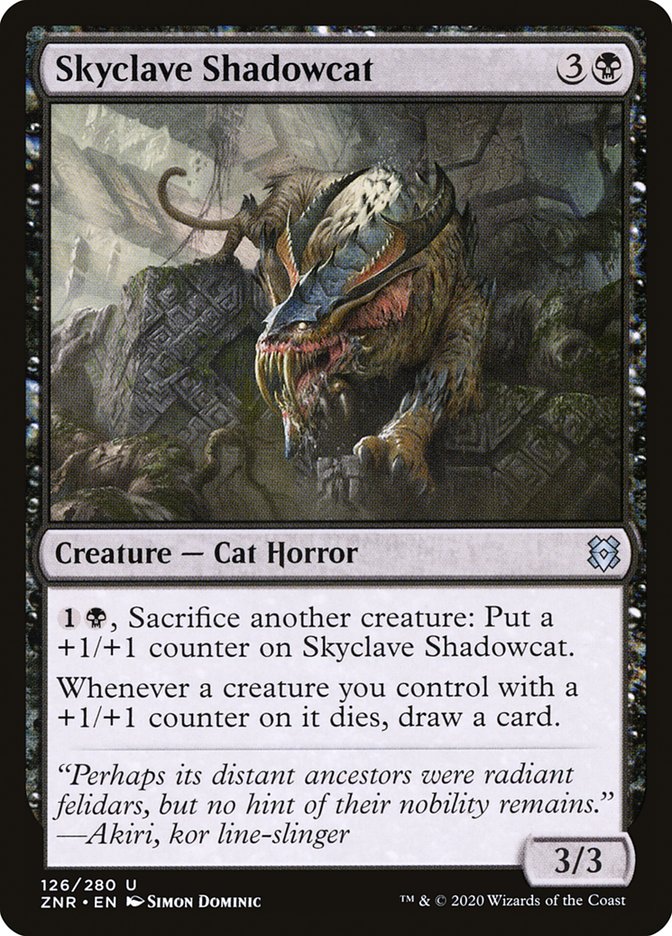Skyclave Shadowcat [Zendikar Rising] | Boutique FDB TCG