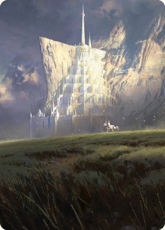 Minas Tirith Art Card [The Lord of the Rings: Tales of Middle-earth Art Series] | Boutique FDB TCG