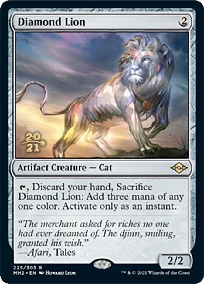 Diamond Lion [Modern Horizons 2 Prerelease Promos] | Boutique FDB TCG