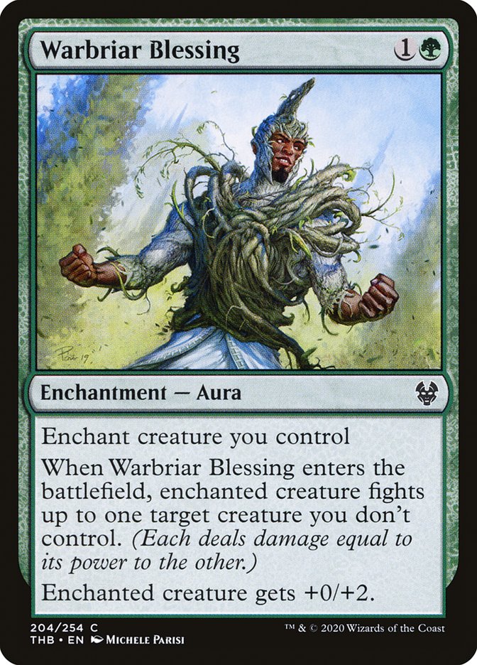 Warbriar Blessing [Theros Beyond Death] | Boutique FDB TCG