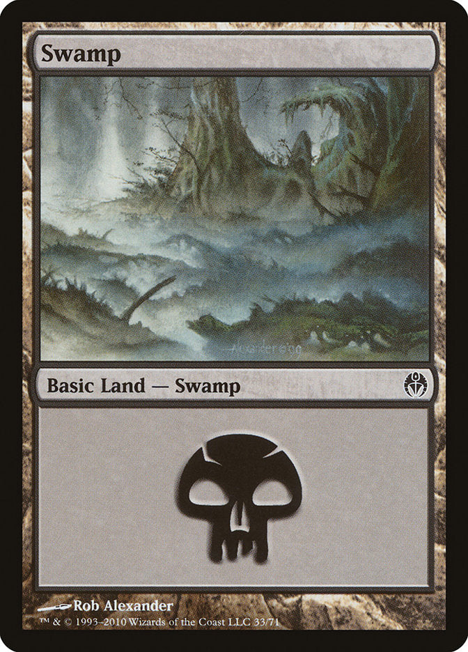 Swamp (33) [Duel Decks: Phyrexia vs. the Coalition] | Boutique FDB TCG