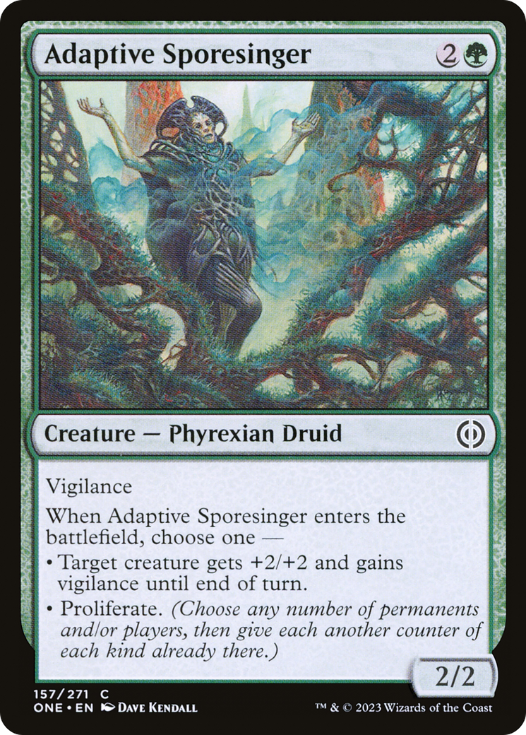 Adaptive Sporesinger [Phyrexia: All Will Be One] | Boutique FDB TCG