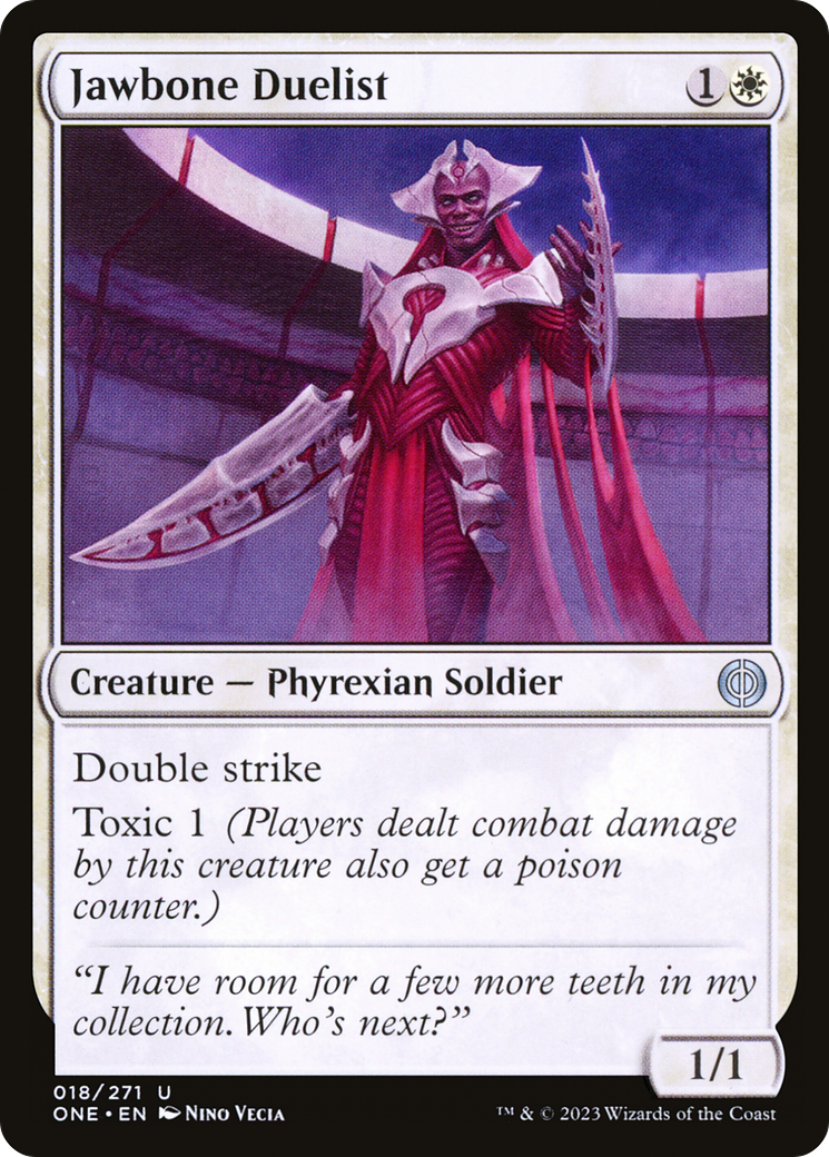 Jawbone Duelist [Phyrexia: All Will Be One] | Boutique FDB TCG