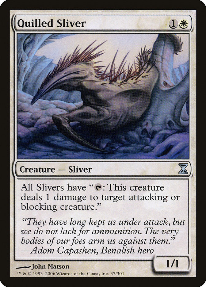 Quilled Sliver [Time Spiral] | Boutique FDB TCG