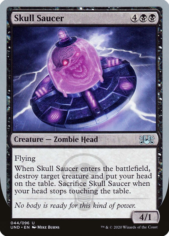 Skull Saucer [Unsanctioned] | Boutique FDB TCG