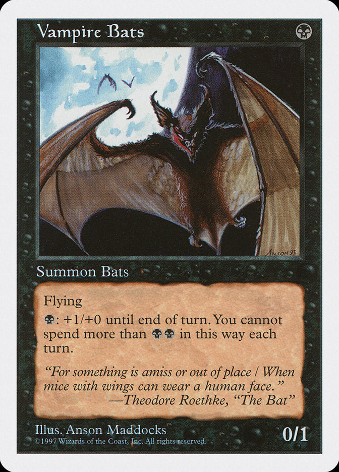 Vampire Bats [Fifth Edition] | Boutique FDB TCG