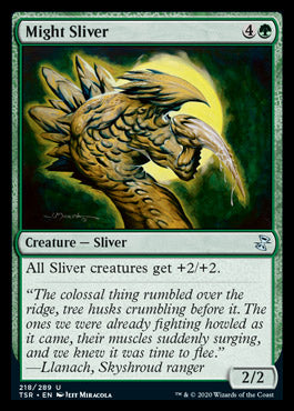 Might Sliver [Time Spiral Remastered] | Boutique FDB TCG