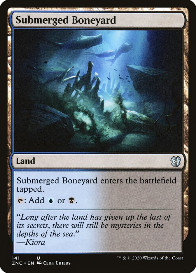 Submerged Boneyard [Zendikar Rising Commander] | Boutique FDB TCG