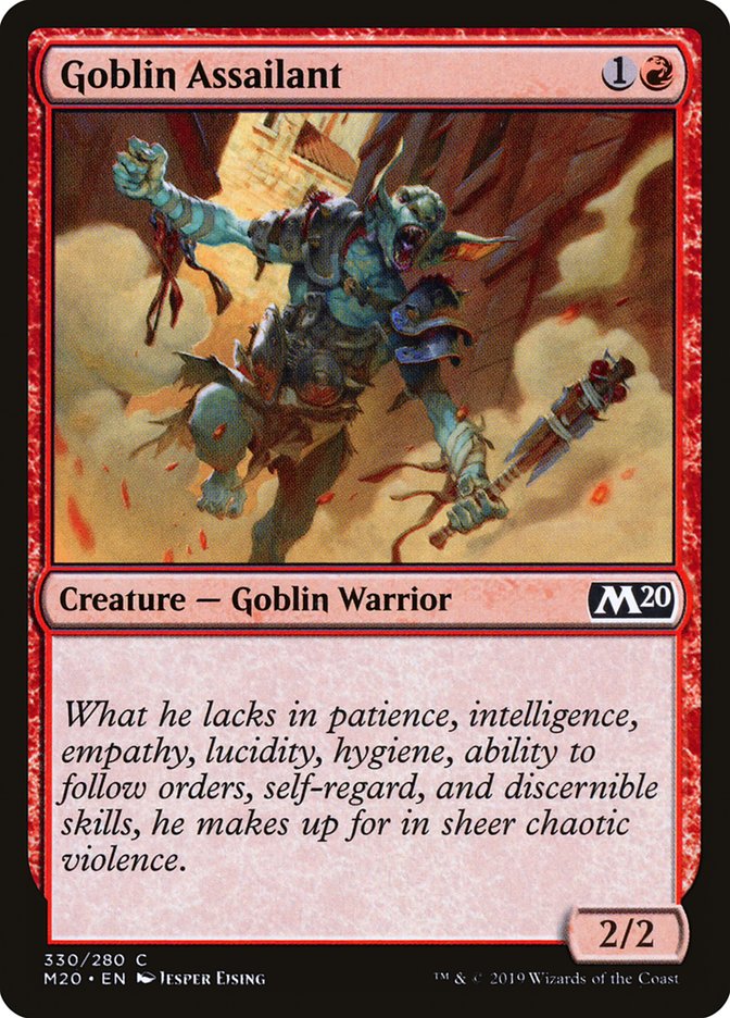 Goblin Assailant [Core Set 2020] | Boutique FDB TCG